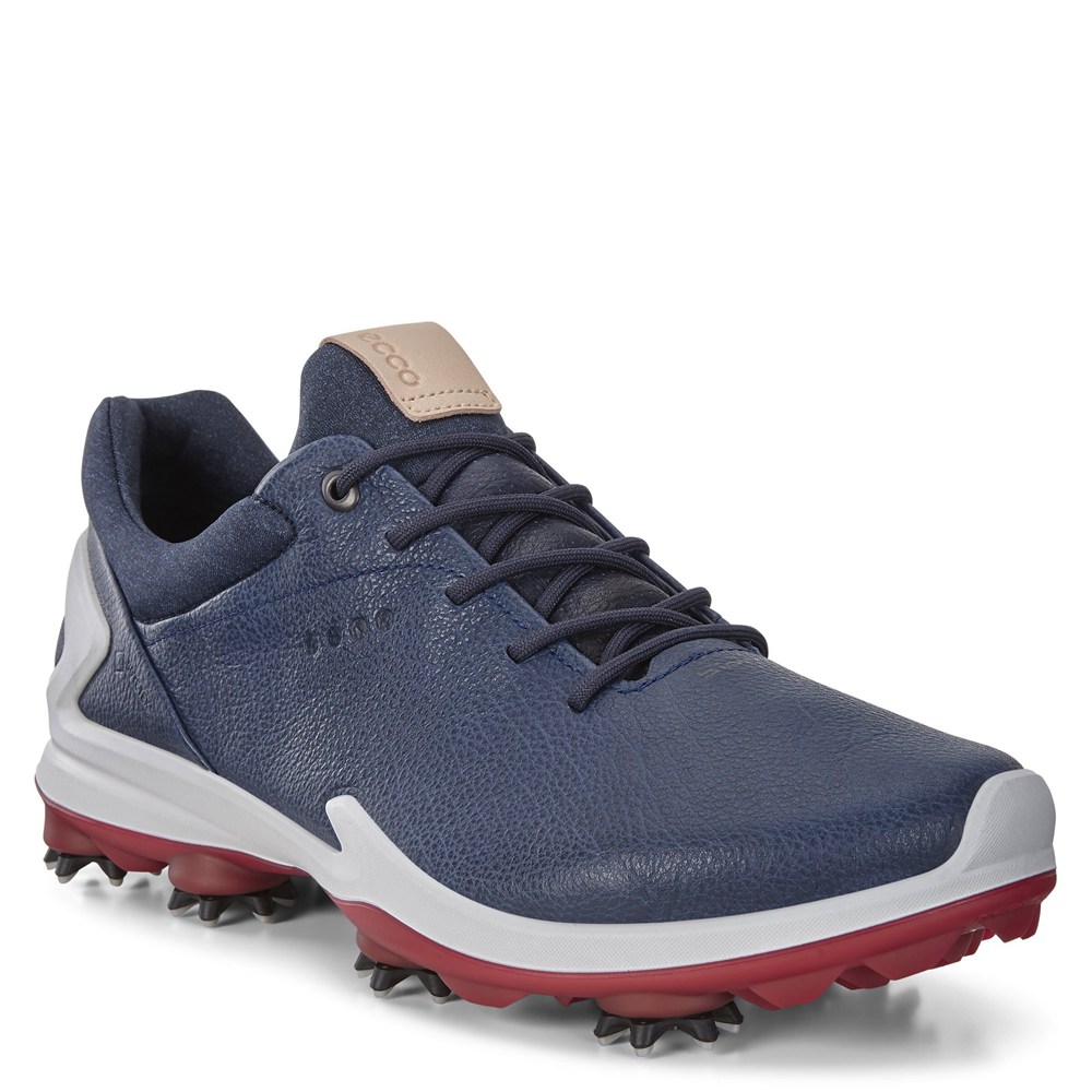 Zapatos De Golf Hombre - ECCO Biom G3 - Azul Marino - PHQ658713